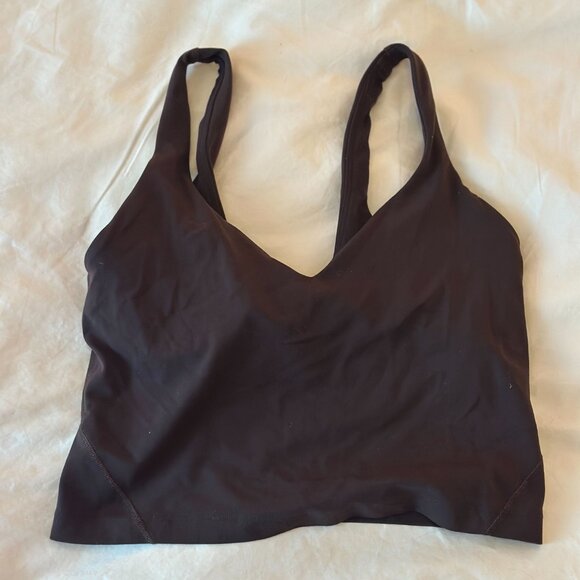 Espresso lululemon Align™ Tank Top Light Support, A/B Cup Size 6 - Picture 2 of 3
